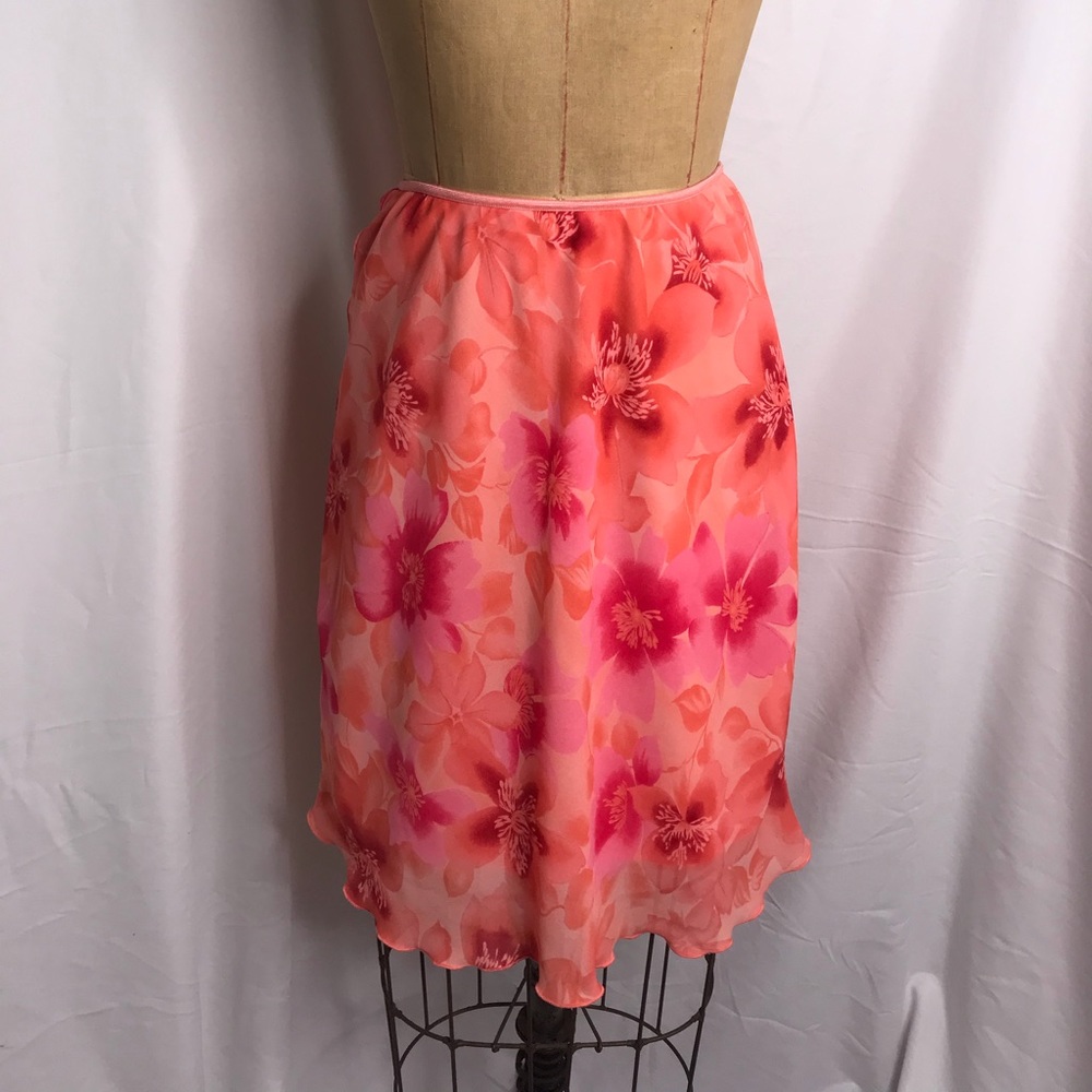Worthington Petite Flower Skirt